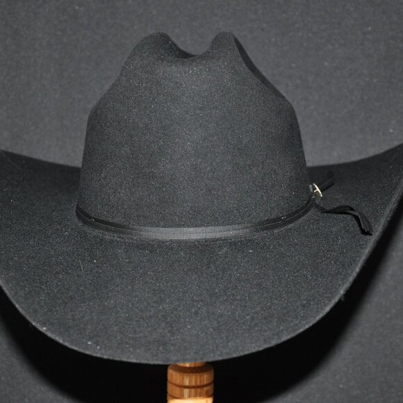 New Resistol 7X Black Hat - Picture 2 of 6